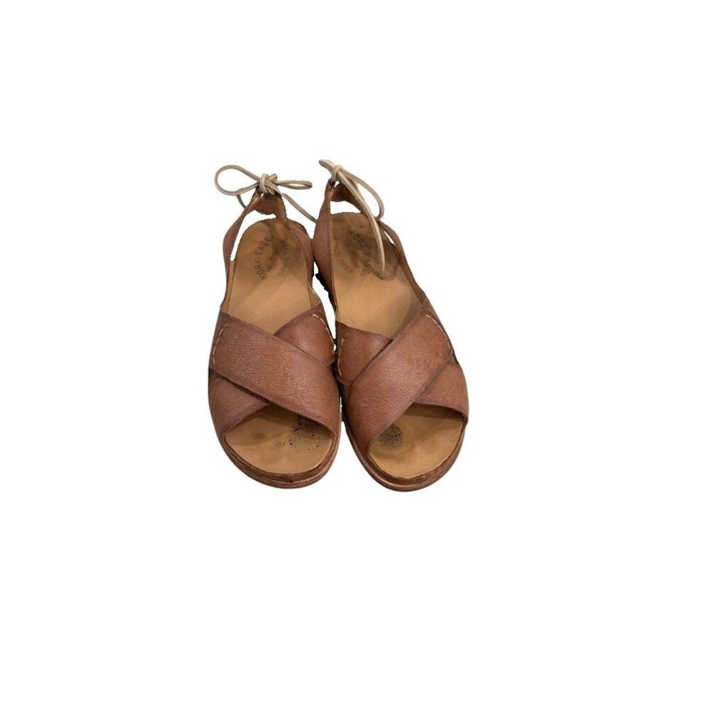 Kork-Ease Brown Aaron Sandal Slingback 8M